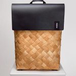 Siena Woven Leather Backpack