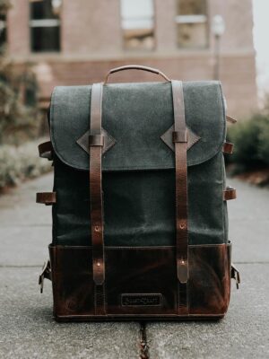 Urban Explorer Leather Backpack