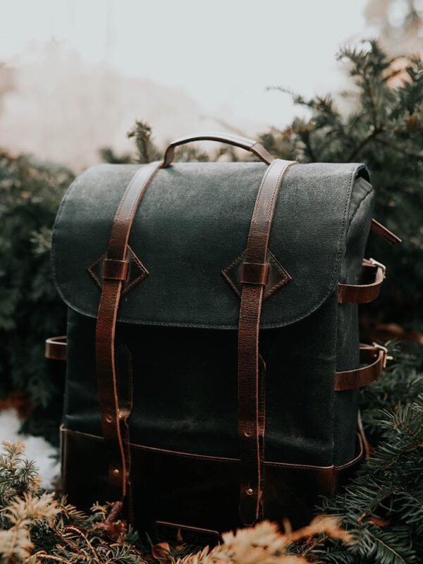 Urban Explorer Leather Backpack
